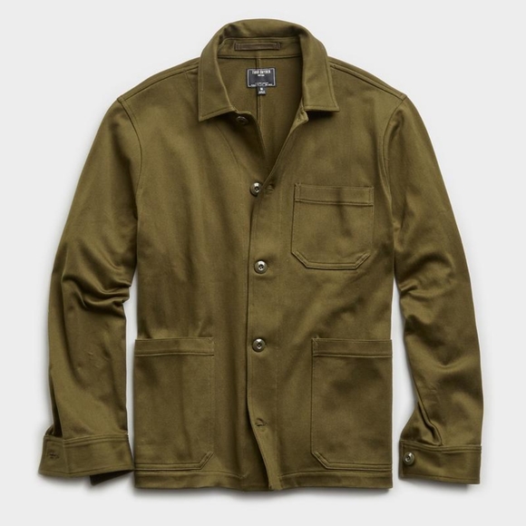 Todd Snyder Other - Japanese Knit Chore Coat in Olive